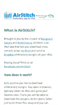 Mobile Screenshot of airstitch.com